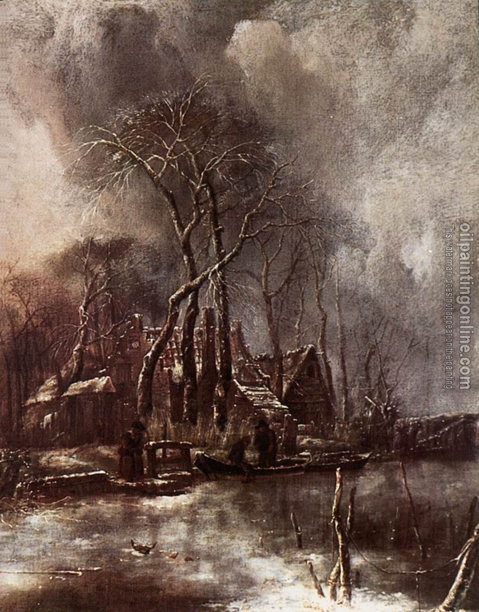 Jan van de Capelle - Winter Landscape